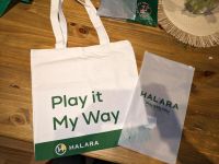 Halara Baumwoll Tasche Beutel Unikat Play it My Was weiß Sport Brandenburg - Röderland Vorschau