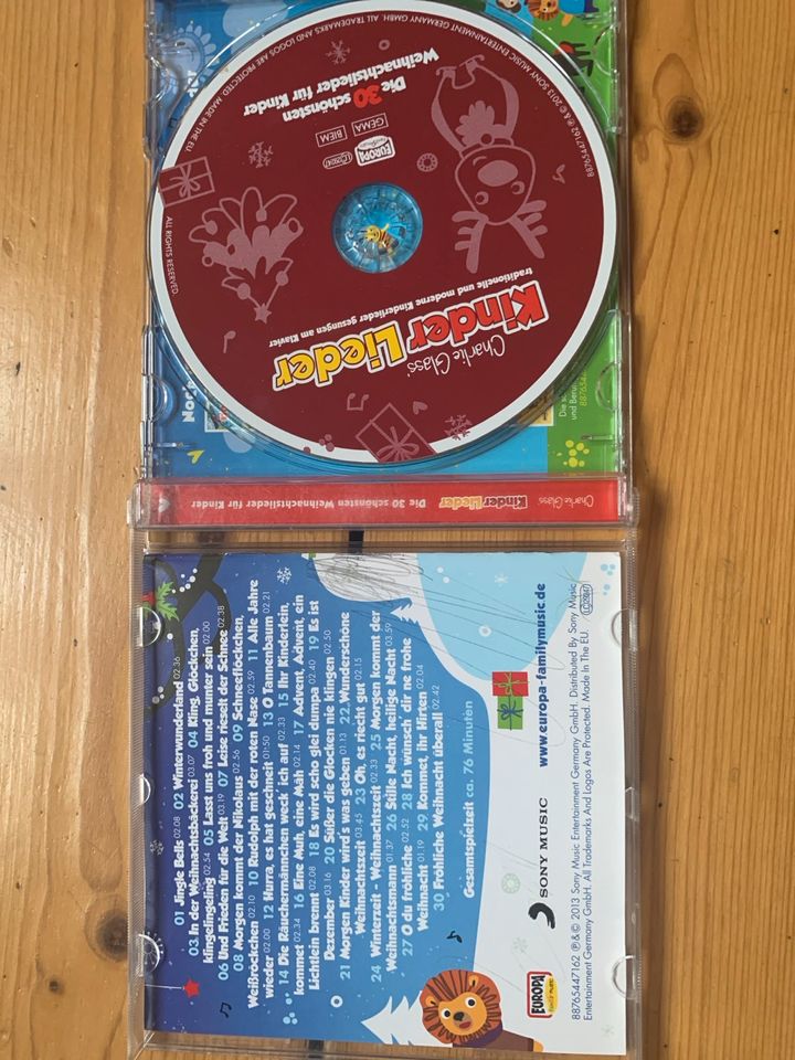3 Weihnachts CDs für Kinder in Bassenheim