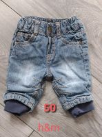 Gr. 50 Baby Jeans h&m Newborn Junge Mädchen Hose Nordrhein-Westfalen - Mönchengladbach Vorschau