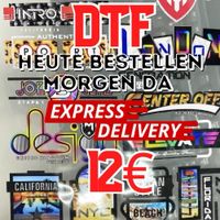 DTF Schnell Service heute bestellen morgen da ! Nordrhein-Westfalen - Neuss Vorschau