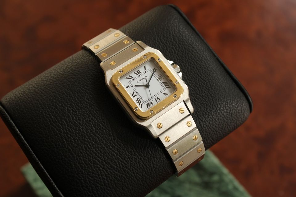 Cartier Santos Carree Large 2961 Automatic 29x41 '1985 in Pforzheim