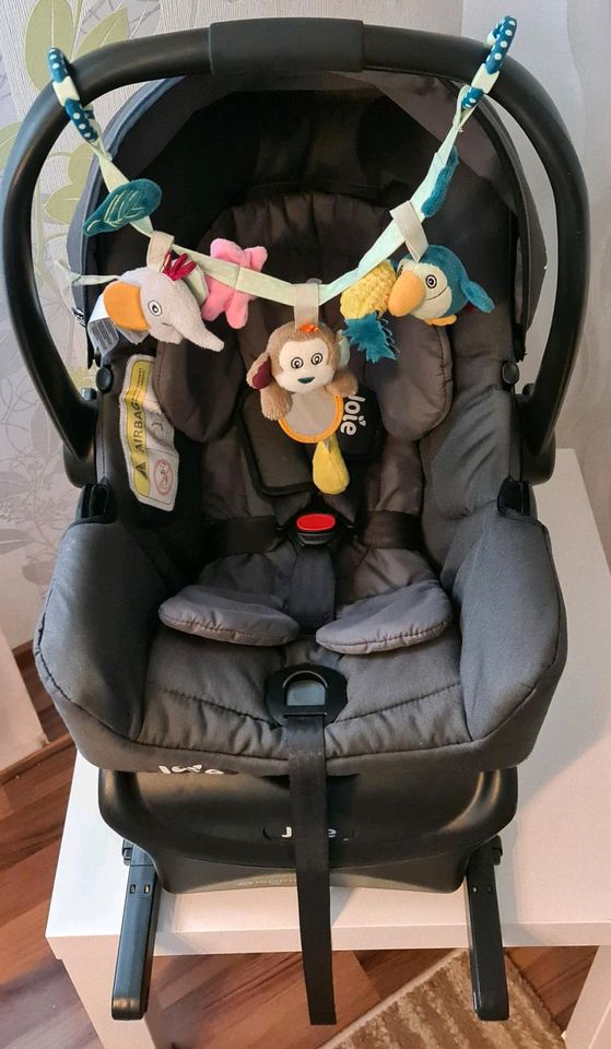 Babyschalle Babysitz Maxi Cosi Joie I-Gemm mit isofix Station in Spelle