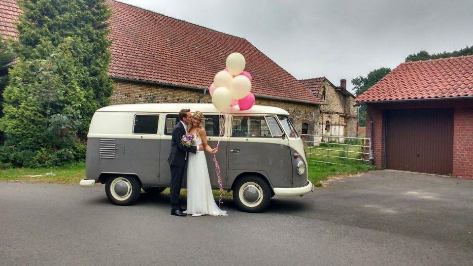 ! Oldtimer VW bus Mieten VW T1 Grau weiss Bulli Hochzeitsauto T2! in Centrum