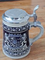 BMW Bierkrug mit ERBO Zinndeckel, orig. GERZ + Bayern Prägung Bayern - Krailling Vorschau