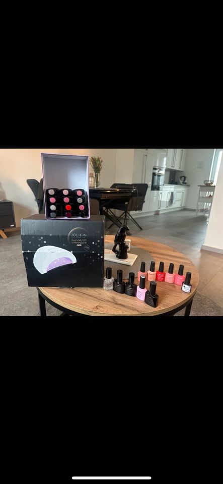 Jolifin Shellac Set mit Lampe in Oberhausen