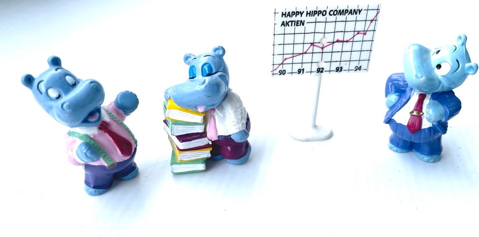 Ü Ei Happy Hippo Company 1994 5 Figuren auch einzeln! in Berlin
