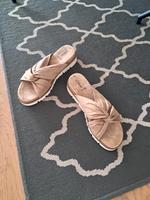 Pantoletten S.Oliver, beige, Gr 40, NEUWERTIG Bayern - Sonthofen Vorschau