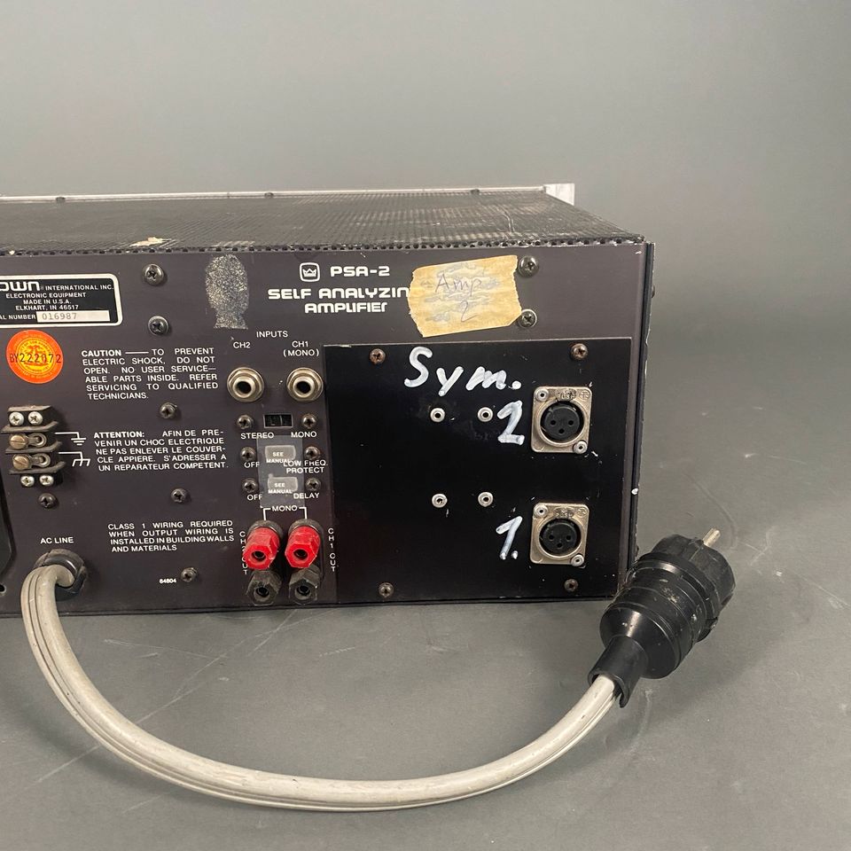 Amcron PSA 2 Endstufe Self Analyzing Amplifier in Herne