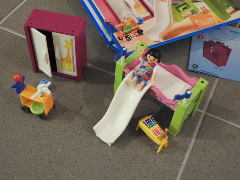 Playmobil 5579 - Kinderzimmer mit Hochbettrutsche City Life in Neuss
