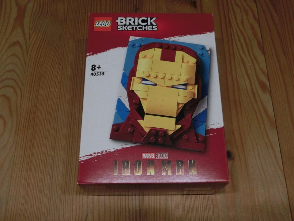 Lego Brick Sketches je 24€ 40535 40536 Miles Morales Iron Man in Bottrop