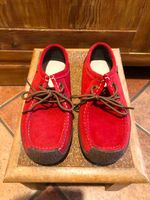 Damenschuhe Slipper Sneaker Sanerada Leder rot Gr. 39 Hessen - Lampertheim Vorschau