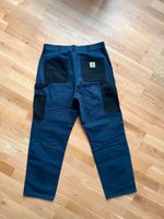 Carhartt WIP Double Knee Blue Black W34 L32 Baggy y2k Berlin - Neukölln Vorschau