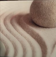 Glasbild Zen Stones - Stein - Wellen - In wavy lines 50 x 50 Schleswig-Holstein - Schönberg / Holm Vorschau