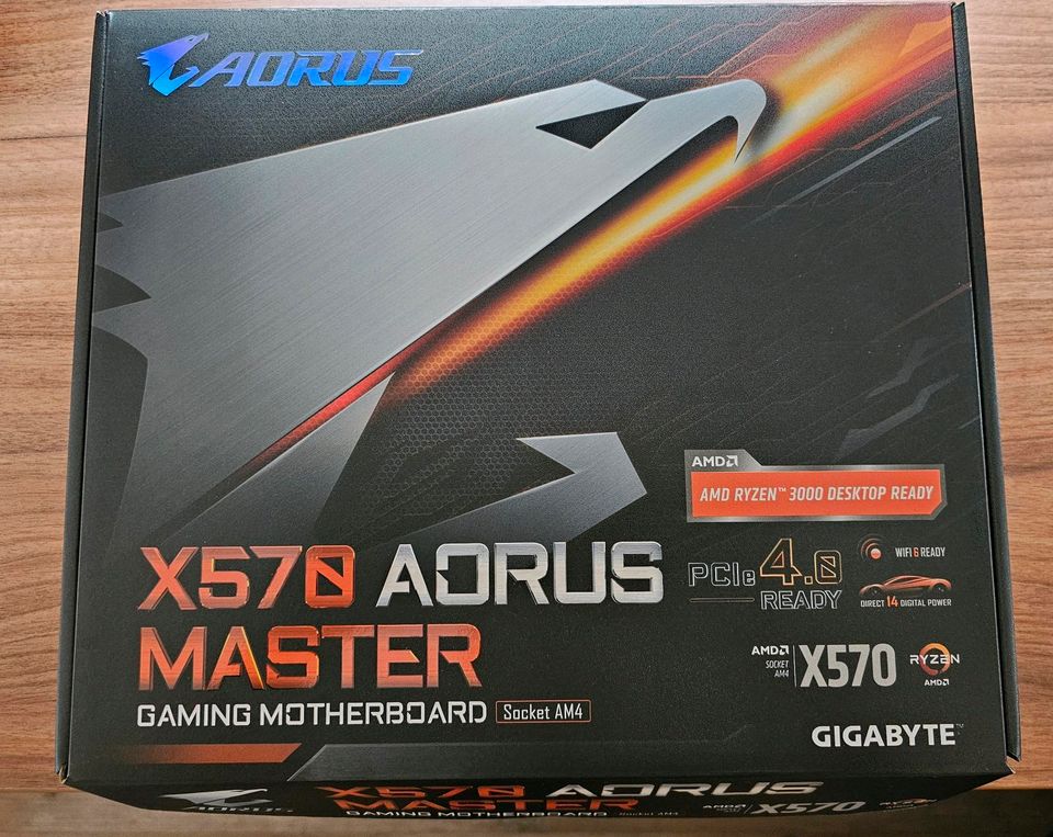 x570 Aorus Master+Ryzen 5900x+32Gb cl16 g skill ram in Leipzig