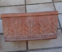 Terrakotta Blumen Übertopf Muster rechteckig 30×14×15 italy Stuttgart - Bad Cannstatt Vorschau