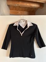 Damen Shirt Tommy hilfiger 36 Schwarz -Weiß Rheinland-Pfalz - Gierschnach Vorschau