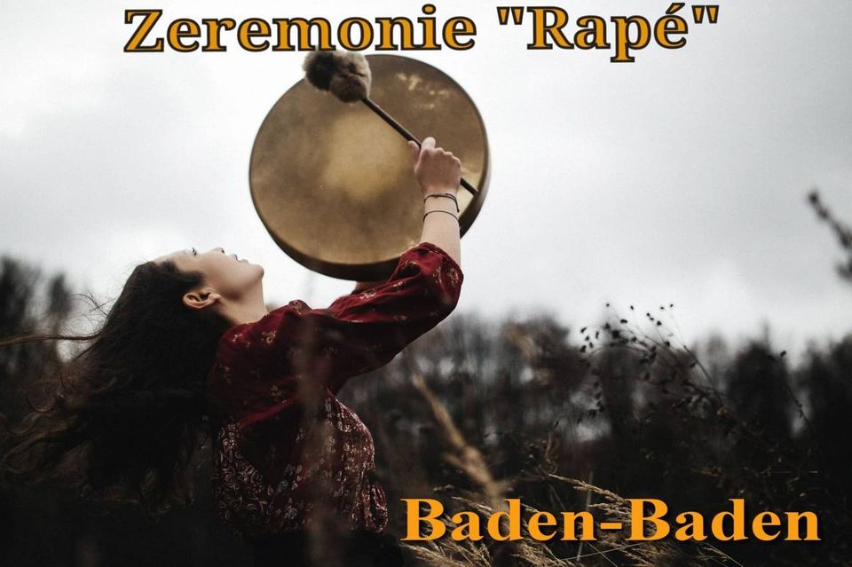 ZEREMONIE RAPÉ MIT HEILIGEM SCHNUPFTABAK. SCHAMANISCHE RITUAL in Baden-Baden