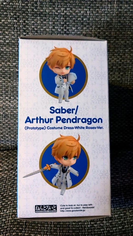 Fate Grand Order Arthur Pendragon White Rose Ver. Nendoroid Figur in Schönwalde (Vorpommern)