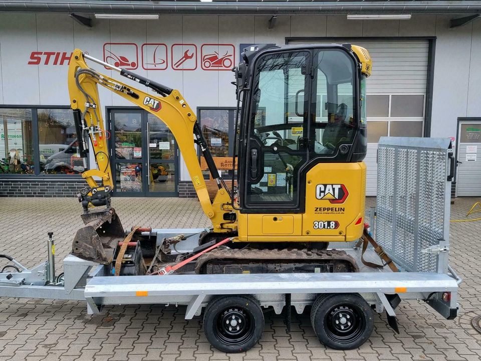 Cat 301.8 Minibagger zu Vermieten in Damme