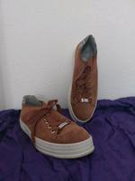 ara Turnschuhe Sneakers Luftpolster Gr 4  37 extralight braun Bayern - Bogen Niederbay Vorschau