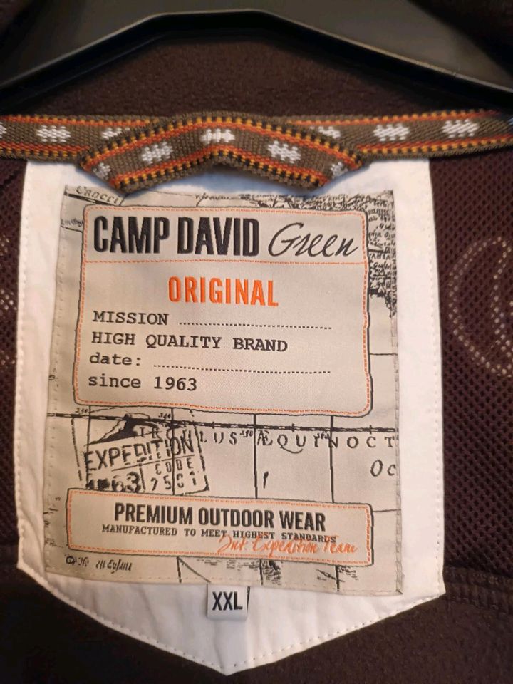 Camp David R) Fleece-Jacke Gr. XXL in Castrop-Rauxel