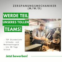 Zerspanungsmechaniker (m/w/d) 16 + Fahrgeld! Schleswig-Holstein - Bornhöved Vorschau