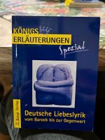 Königs Erläuterungen Spezial Deutsche Liebeslyrik Nordrhein-Westfalen - Herne Vorschau