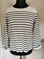 gestreifter Pullover creme/blau - Esprit Gr XL - 42/44 - 100% BW Hessen - Reiskirchen Vorschau