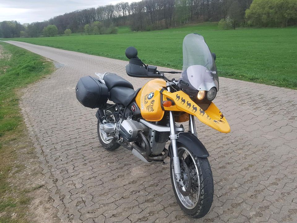 BMW R 1150 GS Farbe mandarin in Neumark