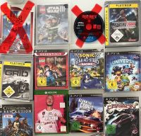 Große Sammlung gebrauchter Videospiele für Wii, PS3 und Xbox One Hessen - Rodgau Vorschau