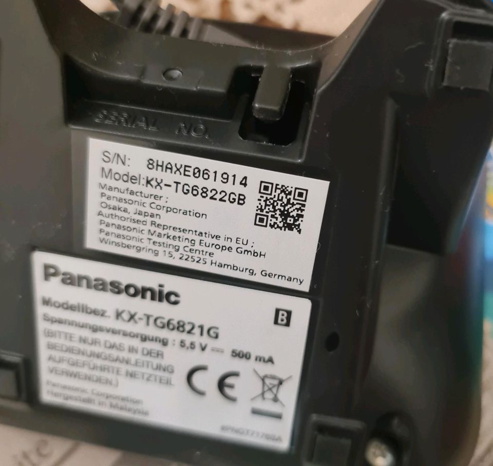 Panasonic KX-TG6822 DECT Schnurlostelefone in Erkrath