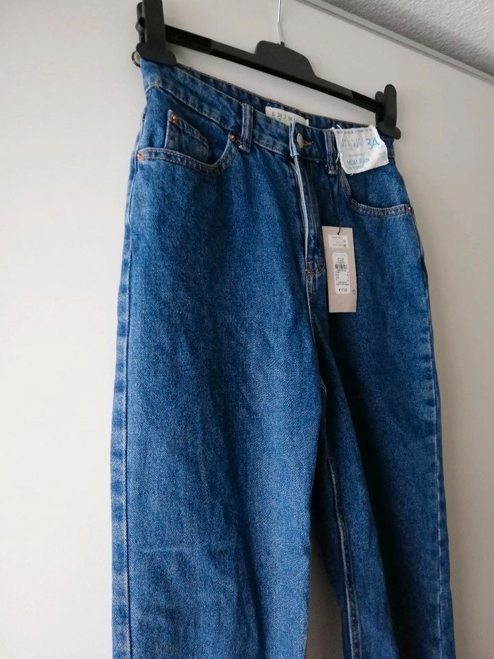 Vintage Mom Jeans High Waist Gr. 34 von Primark neu mit Etikett in Nürnberg (Mittelfr)