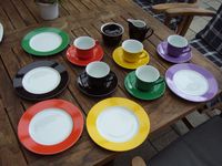 Schirnding Bavaria Color Colour Tassen Teller Zucker u. Milch Nordrhein-Westfalen - Kaarst Vorschau