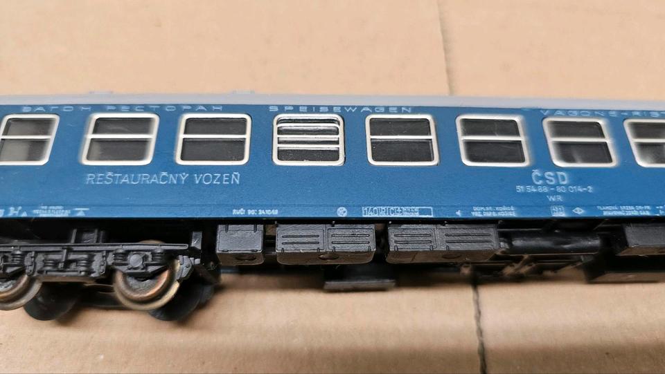 TT Modellbahn Personenwaggon CSD RestaurantWagen 80er Jahre in Leipzig