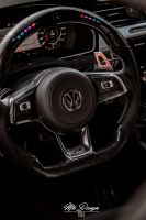 Carbon Lenkrad Display u. Schaltanzeigen VW Golf 7 GTI R Polo AW Bayern - Vilshofen an der Donau Vorschau