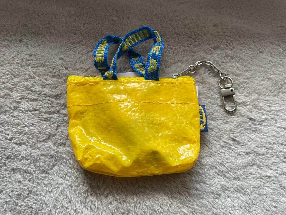 IKEA Knolig kleine Mini Tasche Original Anhanger Blau und Gelb in Hamburg Mitte Hamburg Billstedt kleinanzeigen