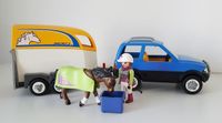 Playmobil 5224 Pferdetransporter mit Anhänger Auto Pferd Thüringen - Gotha Vorschau