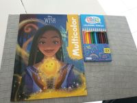 Disney Wish Malbuch + 12 Buntstifte Nordrhein-Westfalen - Wachtberg Vorschau