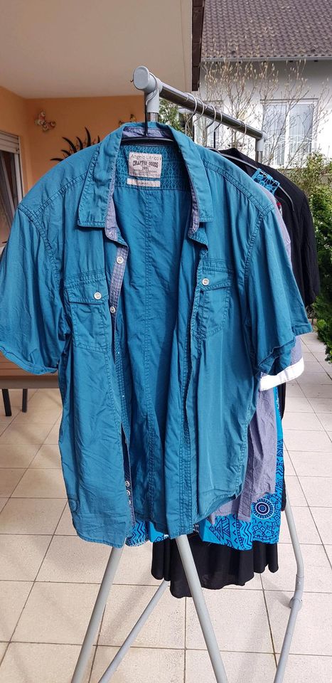 Hemd Herren/Damen in tollem Petrol 2 Xl in Mainaschaff