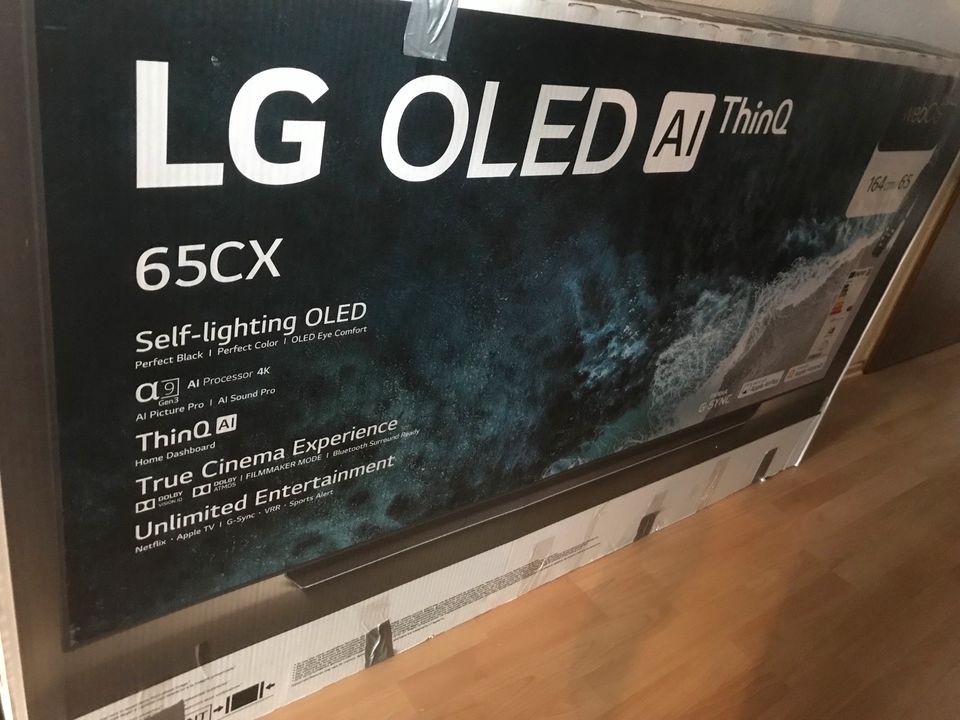 LGTv , OLED65CX, 65 Zoll 4K Fernseher in Mainz