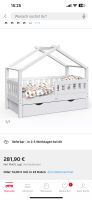 VitaliSpa® Kinderbett Babybett Jugendbett 77x147 DESIGN Weiß Osterholz - Tenever Vorschau