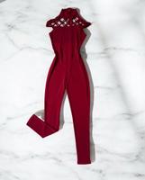 Roter Elastischer Cut-Out Jumpsuit / Einteiler / Overall Gr. S Baden-Württemberg - Göppingen Vorschau