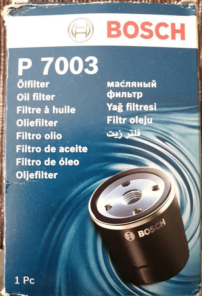 Ölfilter BMW 3er E36, E46, 5er E39, 7er E38, X3, Z3, Z4 in Witten