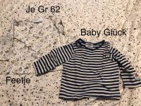 Langarm Shirts Baby Glück • Feetje • Gr 62 Nordrhein-Westfalen - Stolberg (Rhld) Vorschau