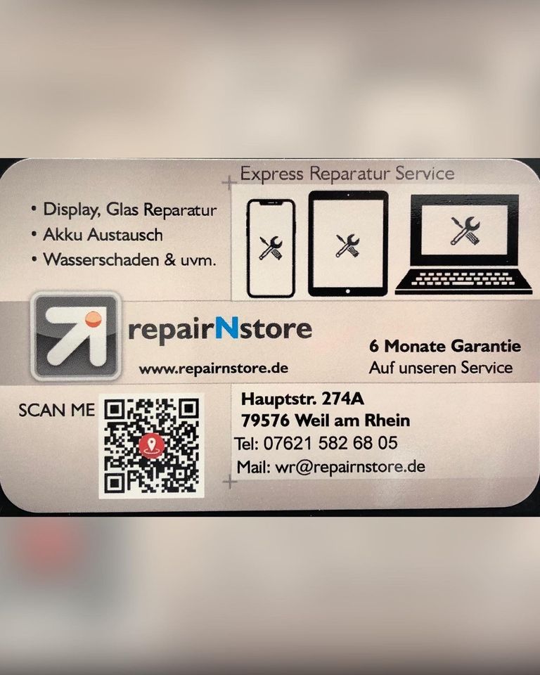 iPhone Display Reparatur in Weil Am Rhein, Basel, Lörrach in Weil am Rhein