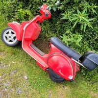 Vespa mit Stützrädern 12v Sachsen - Eppendorf Vorschau