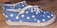 Jeans farbene Sneaker von H&M mit Blümchen Brandenburg - Senftenberg Vorschau