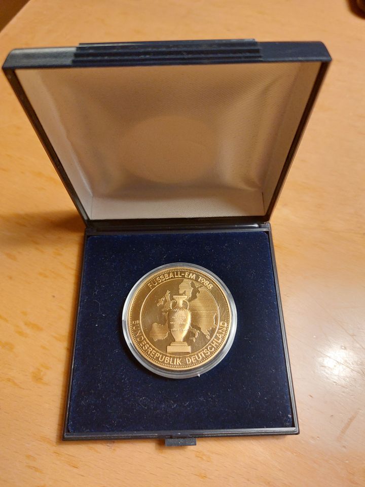 Sammler Medaille zur Fußball EM 1988 in Wedemark