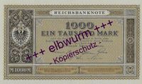 Banknote Deutsches Kaiserreich 1000 Mark 1876 - Nr. R 5 - (REPRO) Sachsen-Anhalt - Schönebeck (Elbe) Vorschau