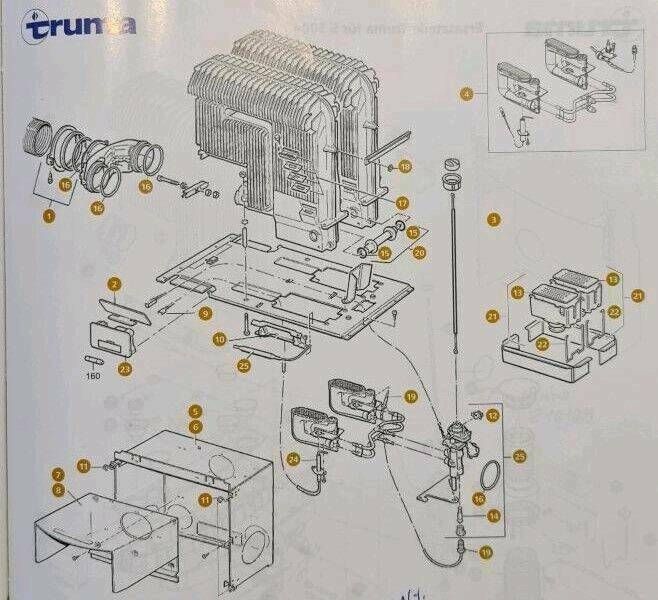 Truma Brenner S 5002 Doppelbrenner Gas 30 / 50 mbar komplett in Mauritz